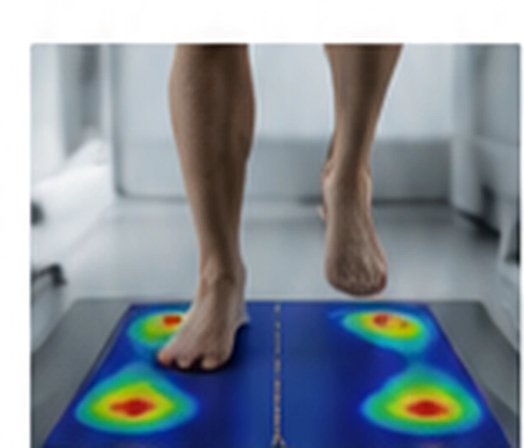 Analyse baropodométrique des pressions plantaires